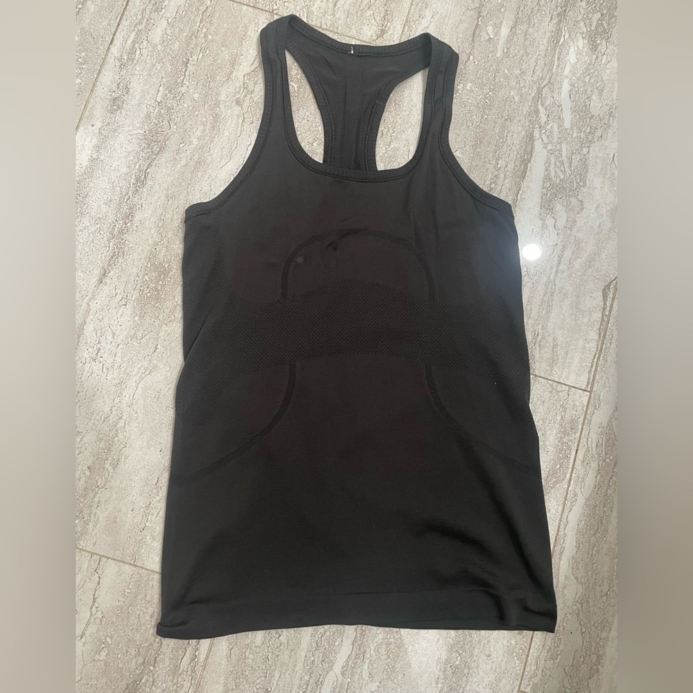 lululemon athletica Black Tank Top
